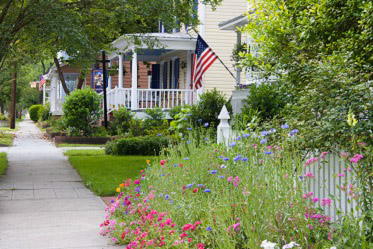 All-American neighborhood