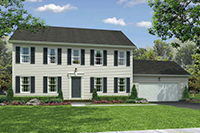 The "Ashley" Floor Plan - American Heritage Homes - Custom Home Builder