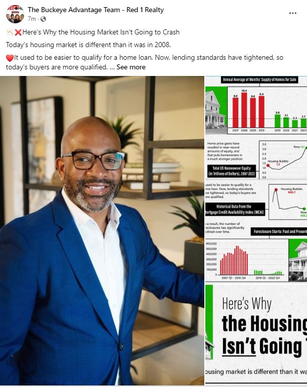 The Housing MarketIsnt Going To Crash - Steven Franklin - Homeside Mortgage - Columbus Mortgage Lender