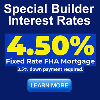 Low Builder Interest Rates 4.5%