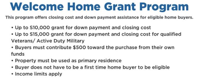 Welcome Home Grant Program