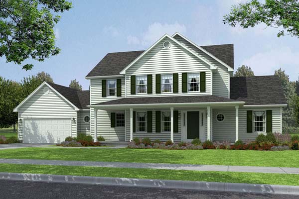 The Clermont II Floor Plan - American Heritage Homes