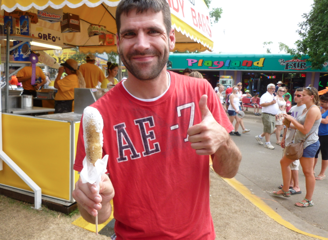 MN State Fair - Deep Fried Snickers