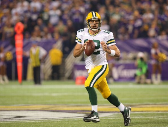 Aaron Rodgers - Packers - Vikings - 2013