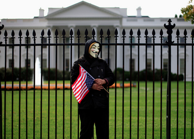 Guy Fawkes - Million Mask March - 2013