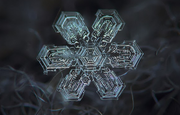 Single Snowflakes - Macro Photography - Minnesota Connected - 2013