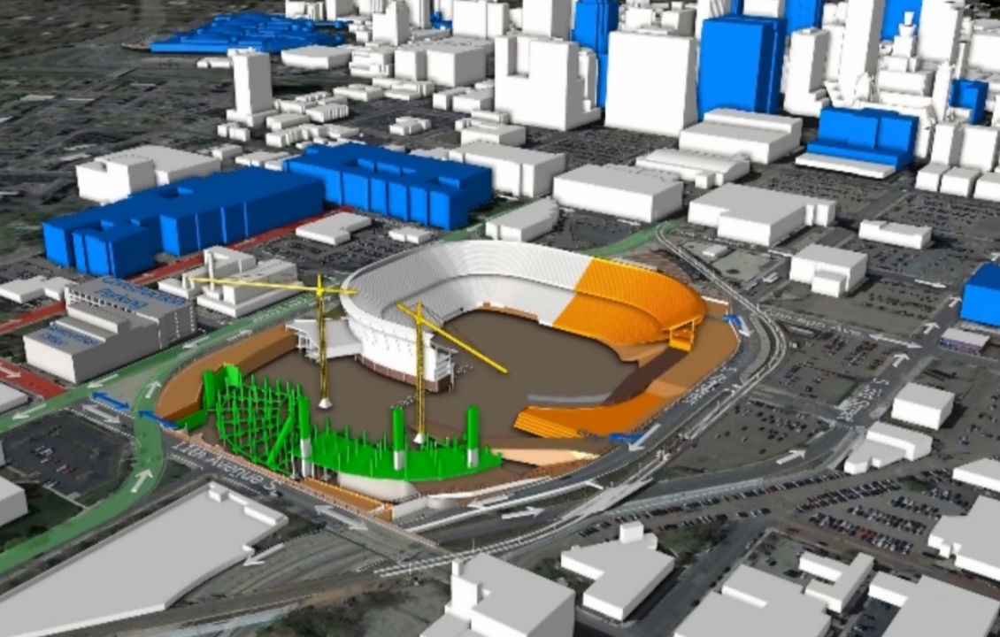 Metrodome Demolition - Deconstruction - Dome Deflate - 2014 - New Stadium  