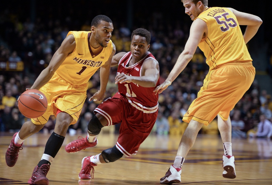 Gophers Defeat Indiana - 2014