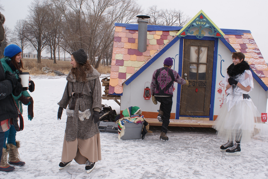 Ice Shanty - Artistic Ice Houses - White Bear Lake - 2014
