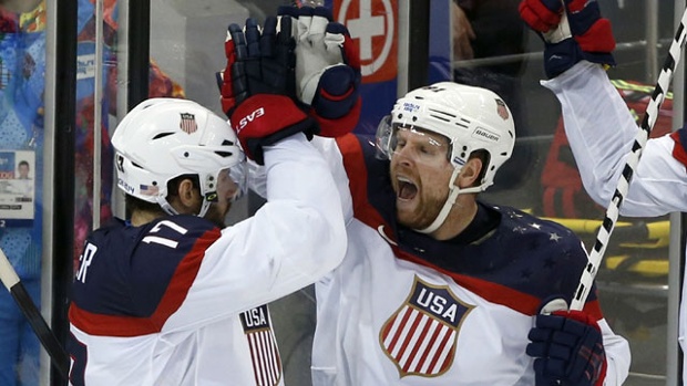 Phil-Kessel - Magic Number 4- U.S.A. Hockey Wins Again as Minnesotans Continue to Shine in Sochi