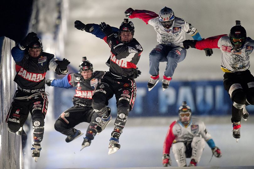 Red Bull Crashed Ice Action