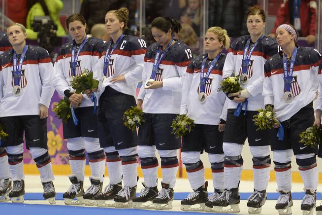 Sochi 2014 Winter Olympics Women's Ice Hockey Canada vs USA gold medal game