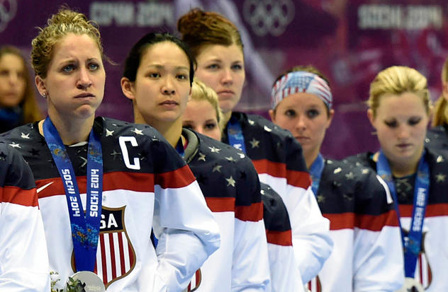 USA Women - Lose - Canada - Sochi - 2014