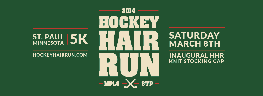 Hockey Hair Run Heading