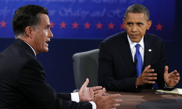 Barack Obama, Mitt Romney, Florida debate
