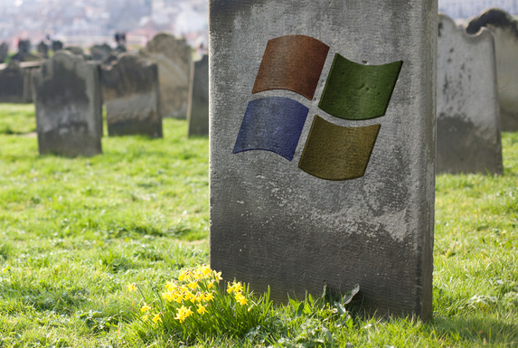 death of Microsoft XP
