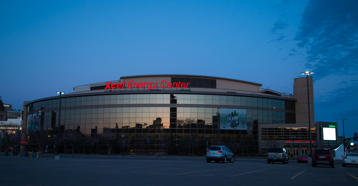 xcel energy center - projection system - 2014
