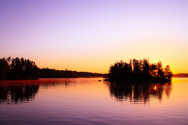 Boundary Waters Sunset - A Strakey