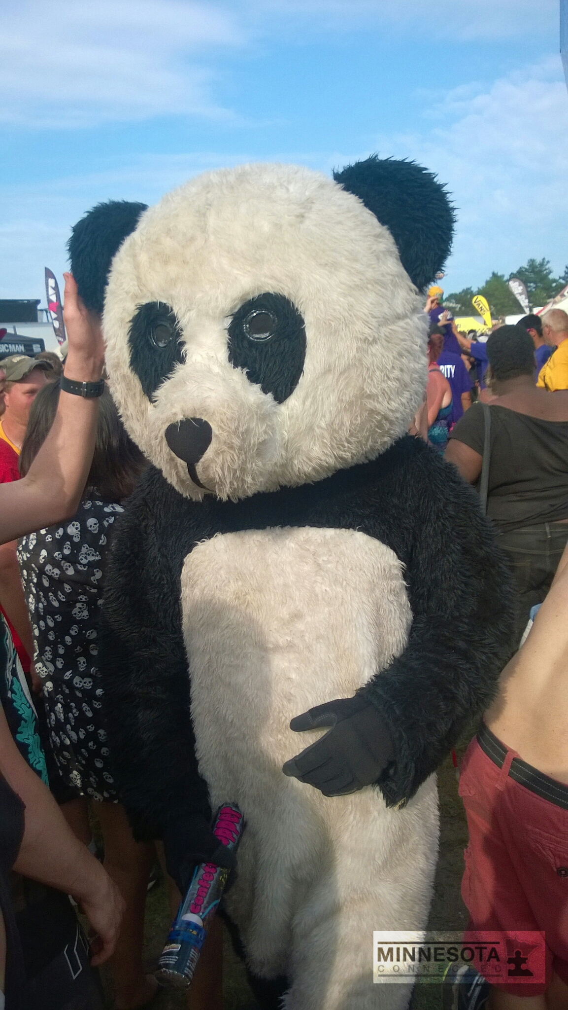 panda at warped tour