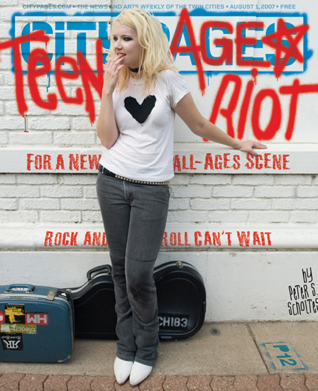 Teenage Riot City Pages