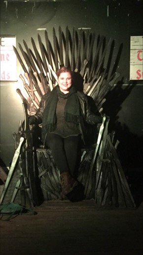 Me on the Iron Throne