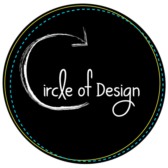 circle of design logo