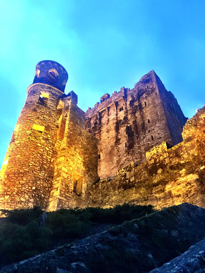 blarney castle at night