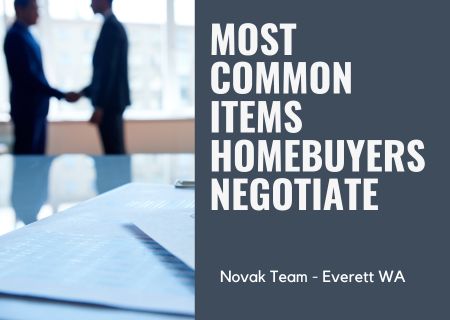 Most Common Items Homebuyers Negotiate