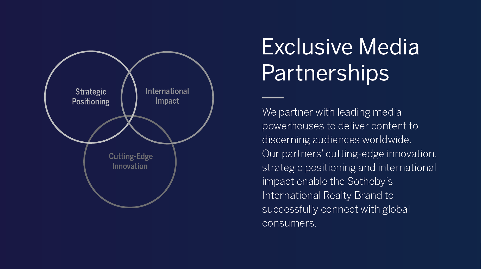 Exclusive Media Partnerships 