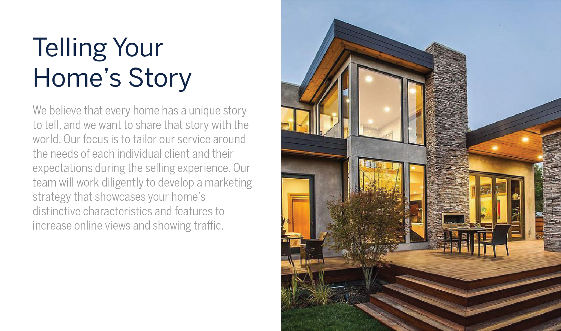 Telling Your Homes Story