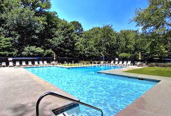 The community pool at Highland Colony in Roswell, GA.