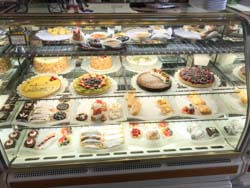 Fresh Pastries at Cafe De Paris
