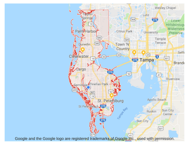 Clearwater Fl Zip Code Map Tampa Zip Code Search | Search Tampa Florida zip codes for Homes 