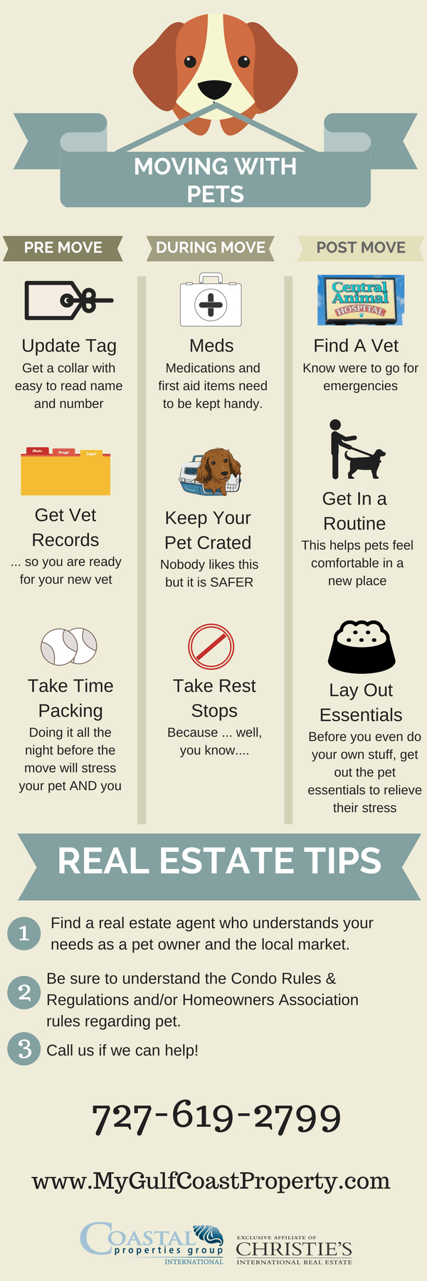 Tips for Moving With Pets