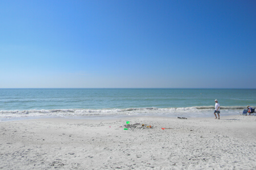 View Of The Beach From A Treasure Island Home