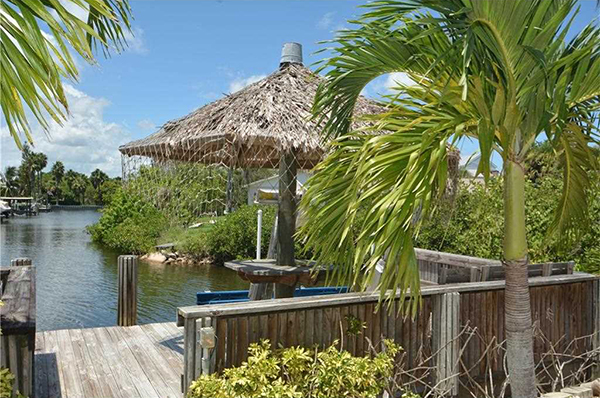 Dock with water view