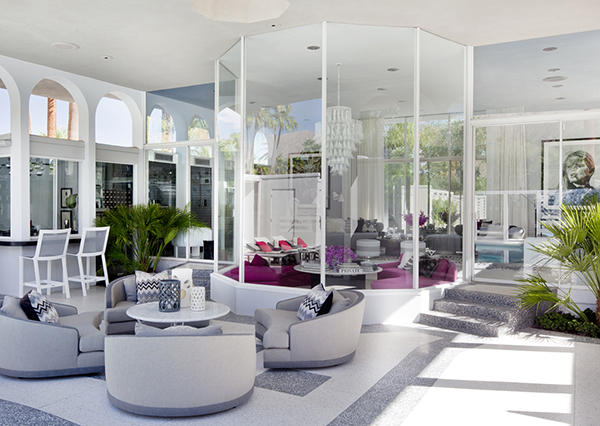 Martyn Lawrence Bullard's Palm Springs 1963 hideaway. Photo by Tim Street Porter