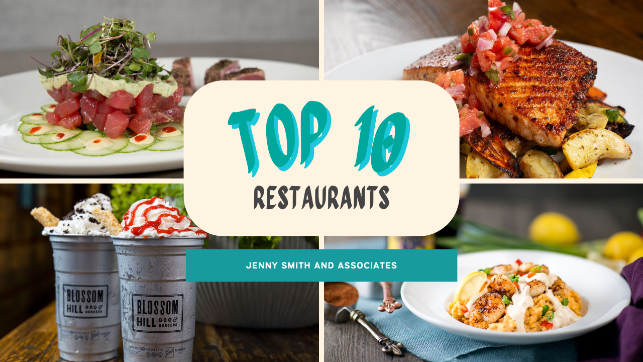 Jenny Smith and Associates' Top 10 Restaurant