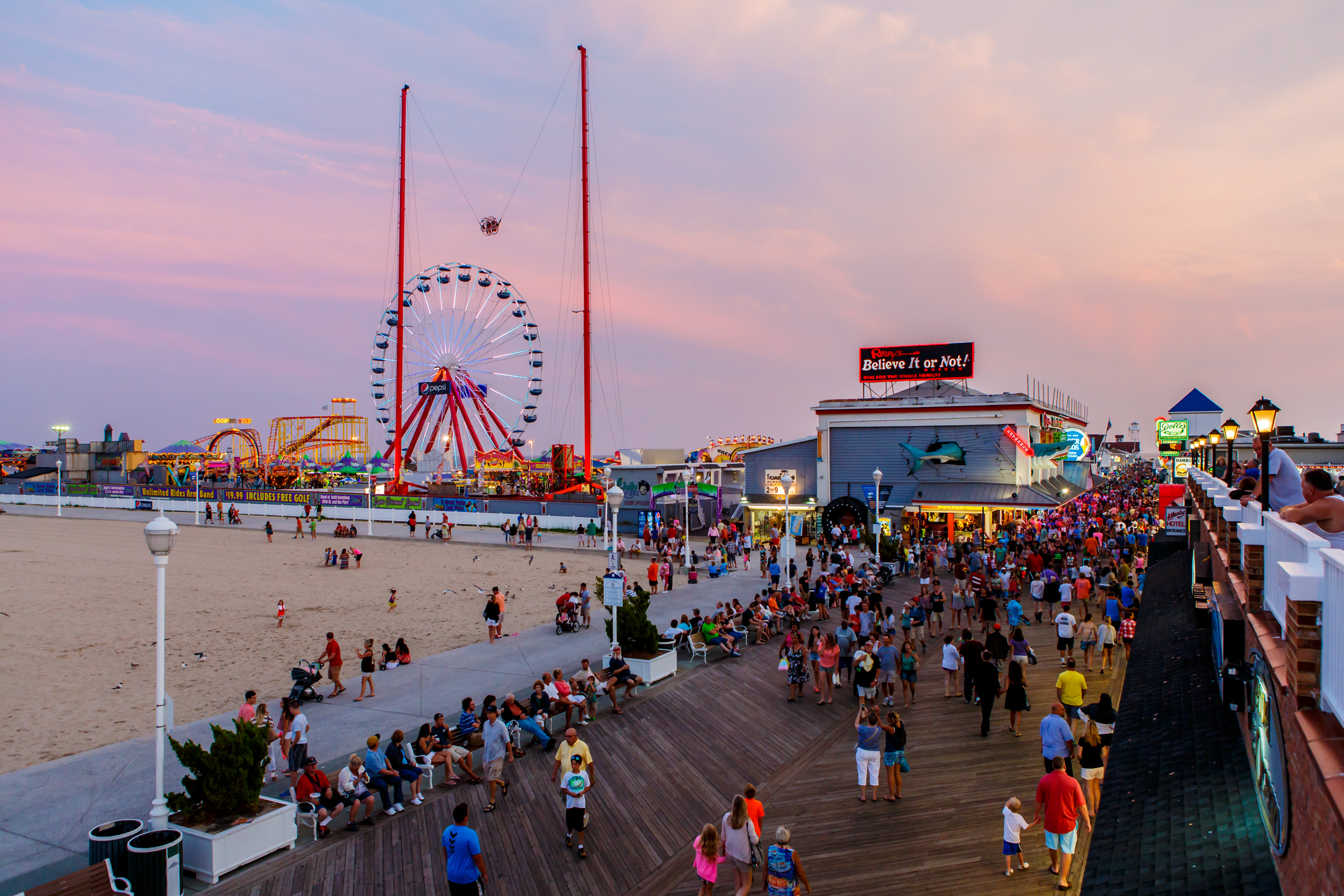 7 Best Amusement Parks Near Ocean City MD: Go-To Parks