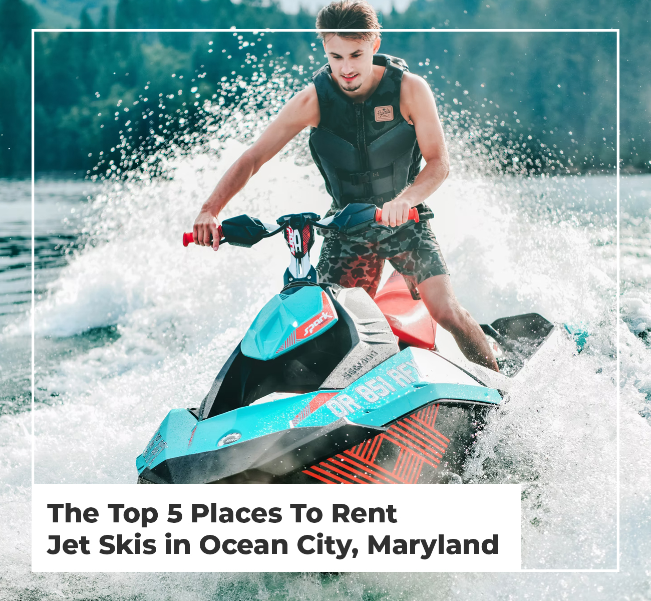 Jetpacks a trending watersport in Ocean City, Maryland 