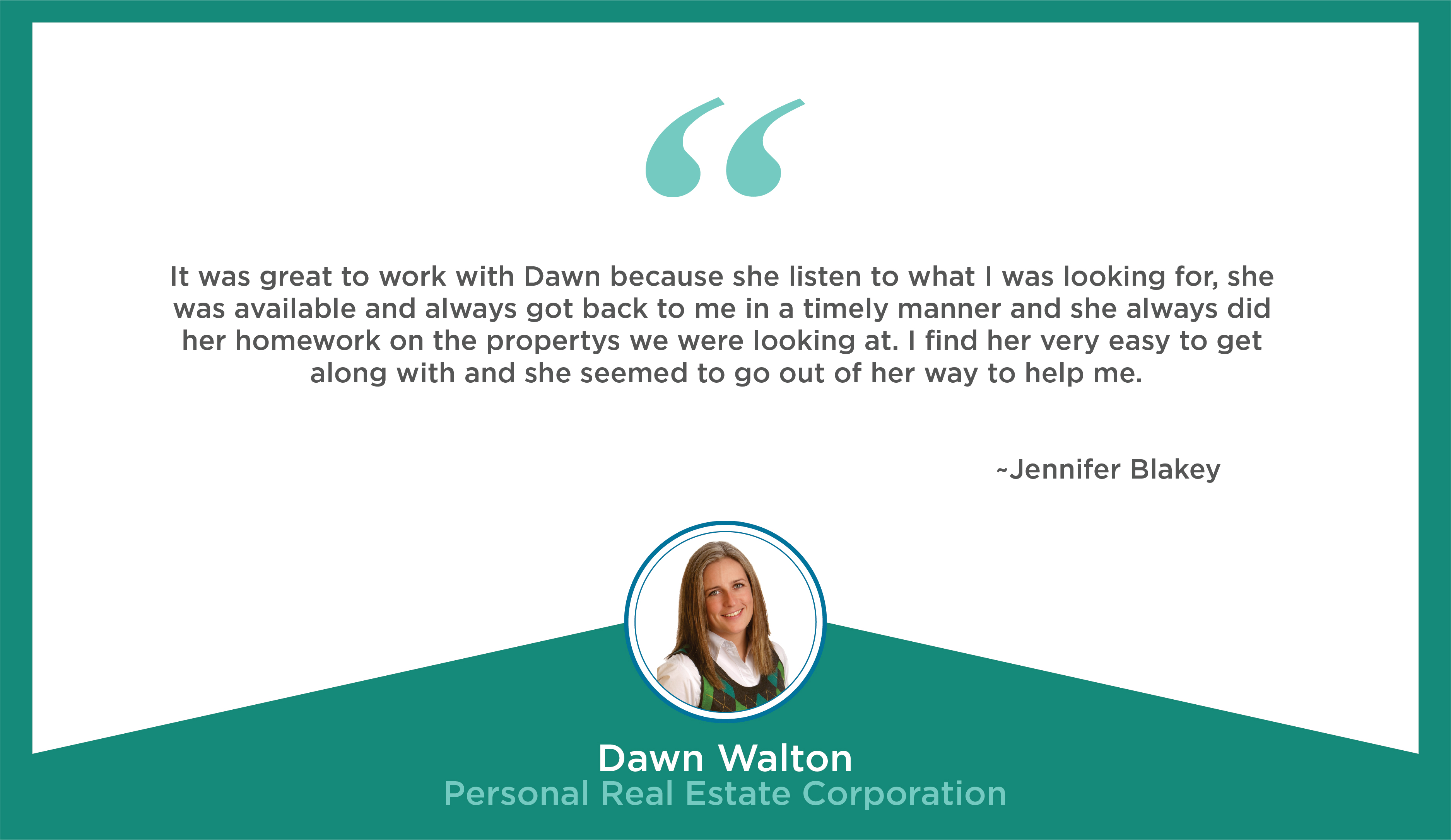 Dawn Walton and Associates Testimonials - Dawn Walton