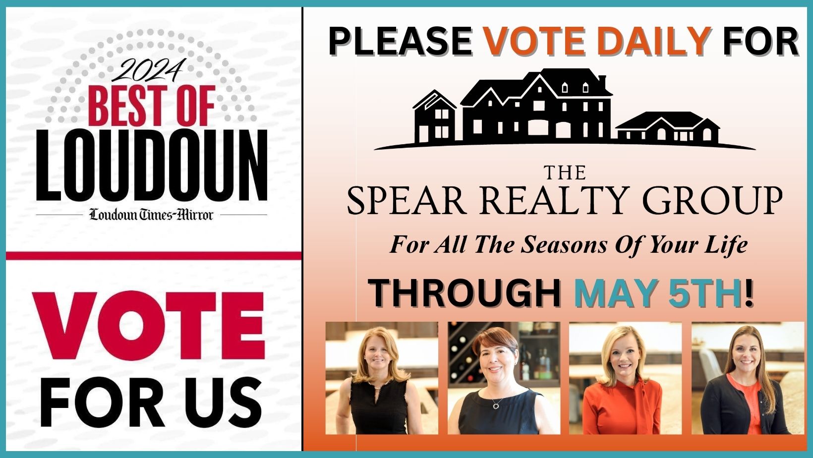 Best of Loudoun 2024 Vote The Spear Realty Group as the Best