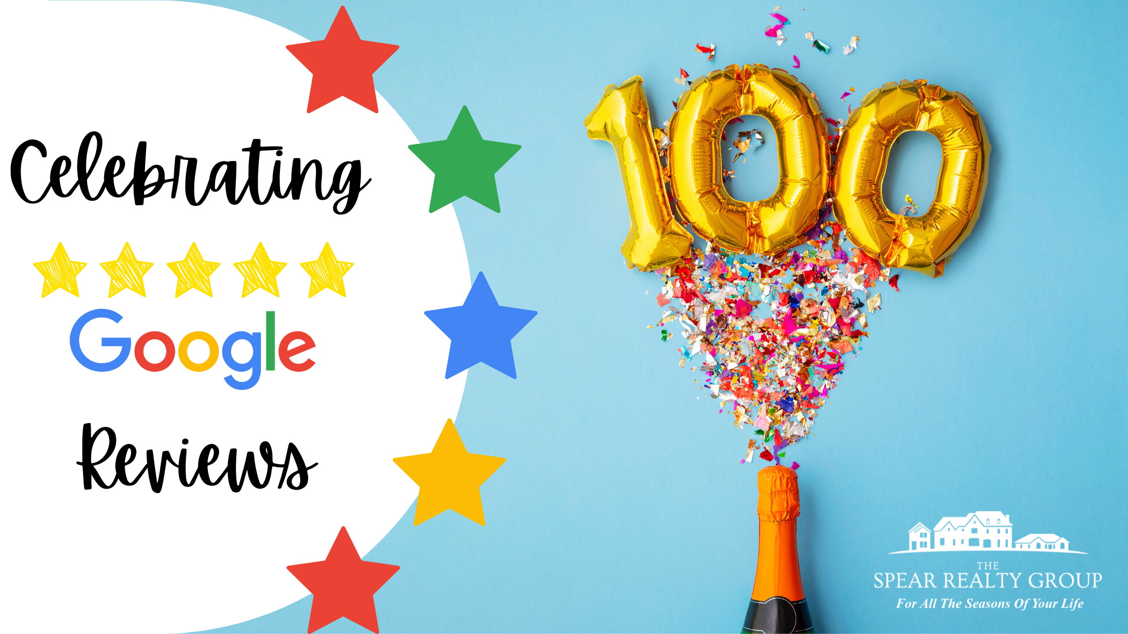 The Spear Realty Group just hit a big milestone- 100 reviews on Google