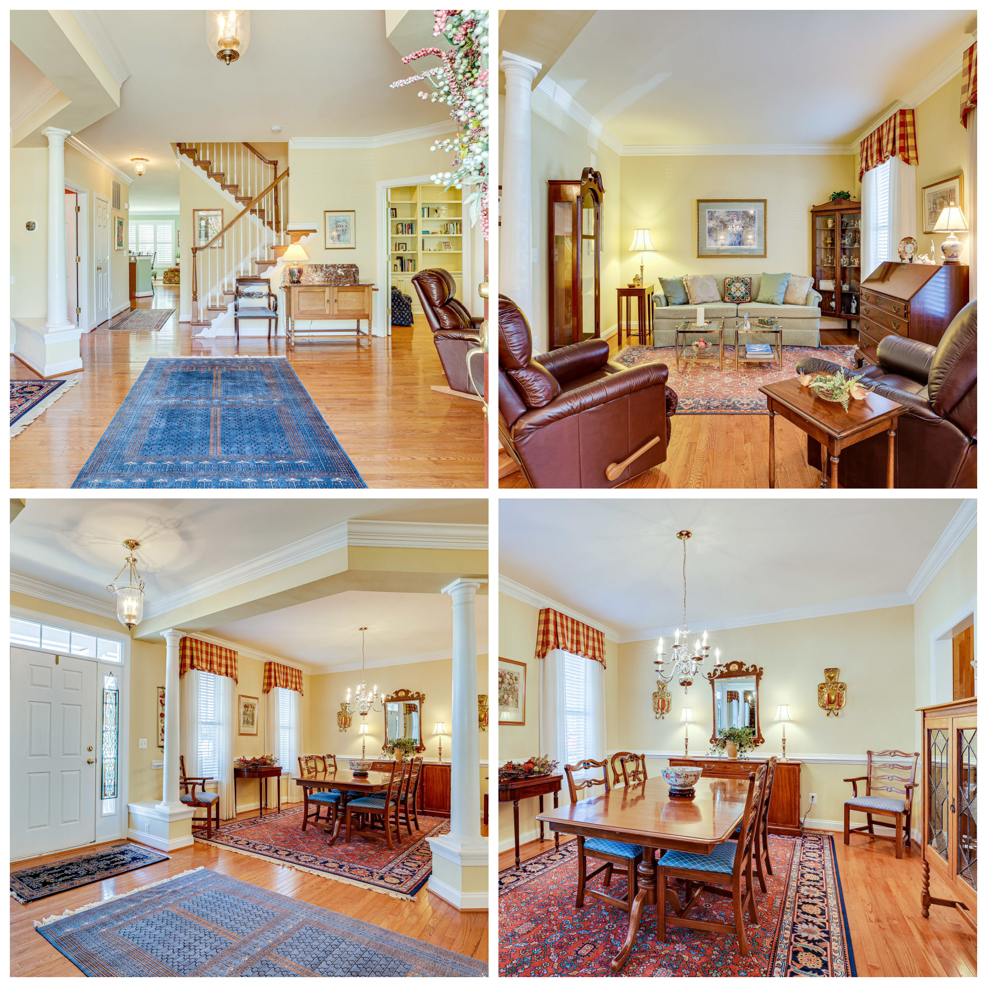 113 Amalfi Ct, Purcellville- Foyer, Living, and Dining Room