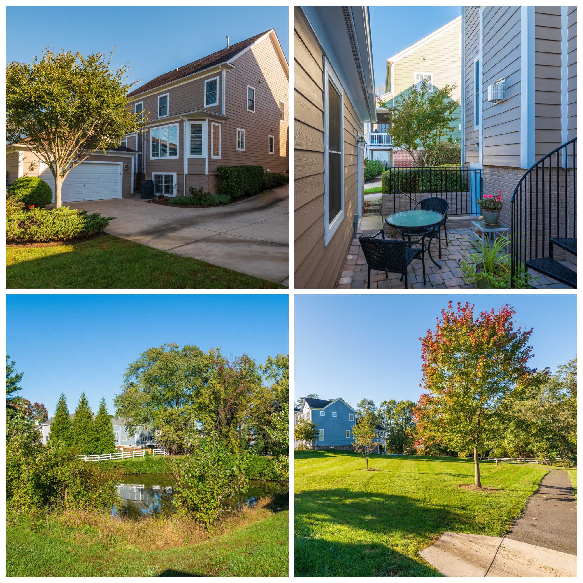 113 Amalfi Ct, Purcellville- Patio, Garage, and Common Space