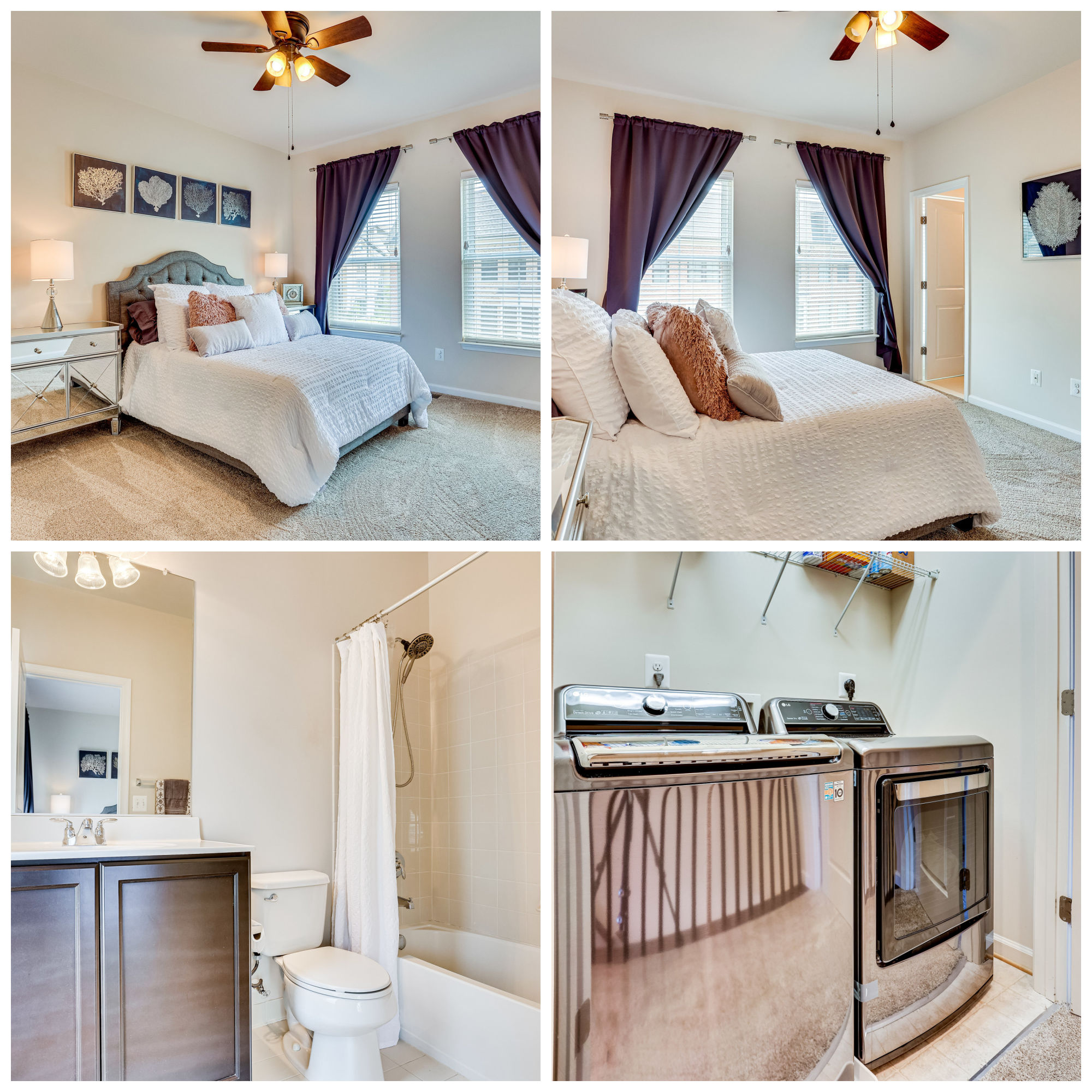 20401 Codman Dr, Ashburn- Additional Bedroom Suite and Laundry Area