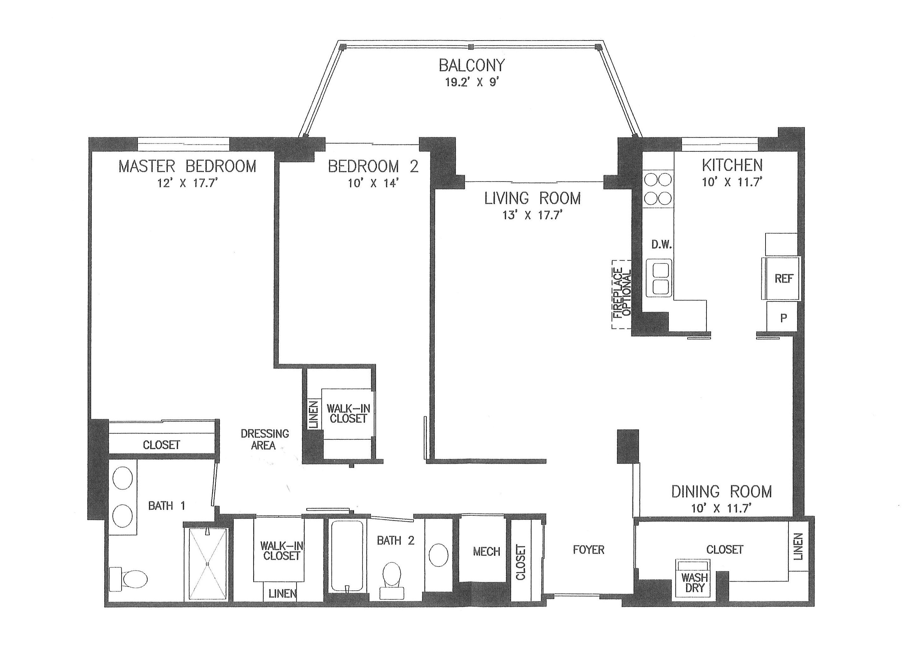 19375 Cypress Ridge Ter #1116, Lansdowne Woods- Floorplan