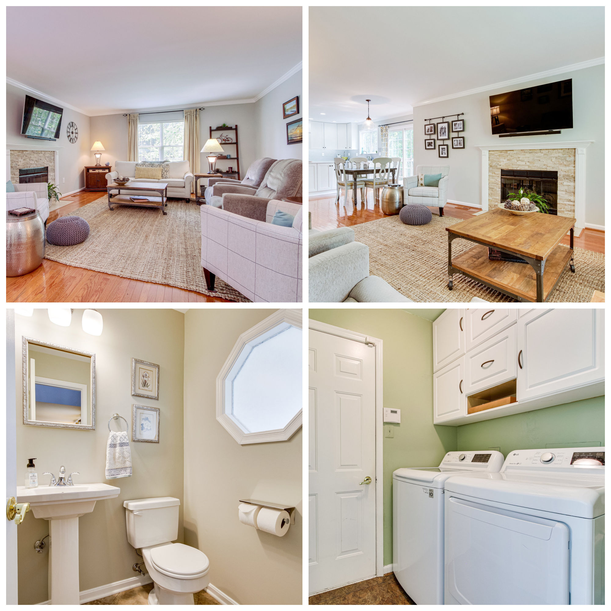 21002 Fernridge Way, Ashburn- Family Room, Powder Room, Laundry Room