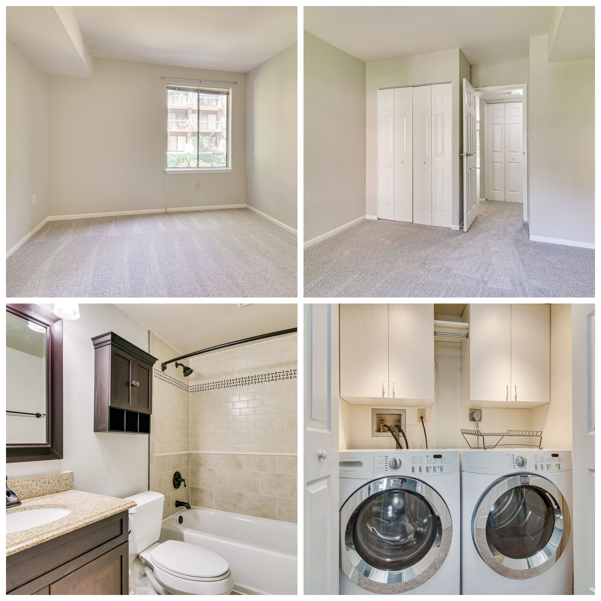 9810 Kingsbridge Dr #102, Fairfax- Secondary Bedroom, Bathroom, and Laundry