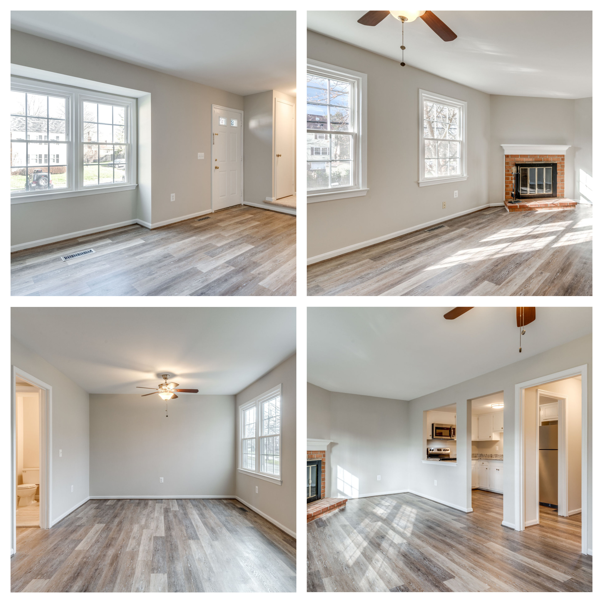 403 Maple Ct, Herndon- Living, Family, and Dining Room